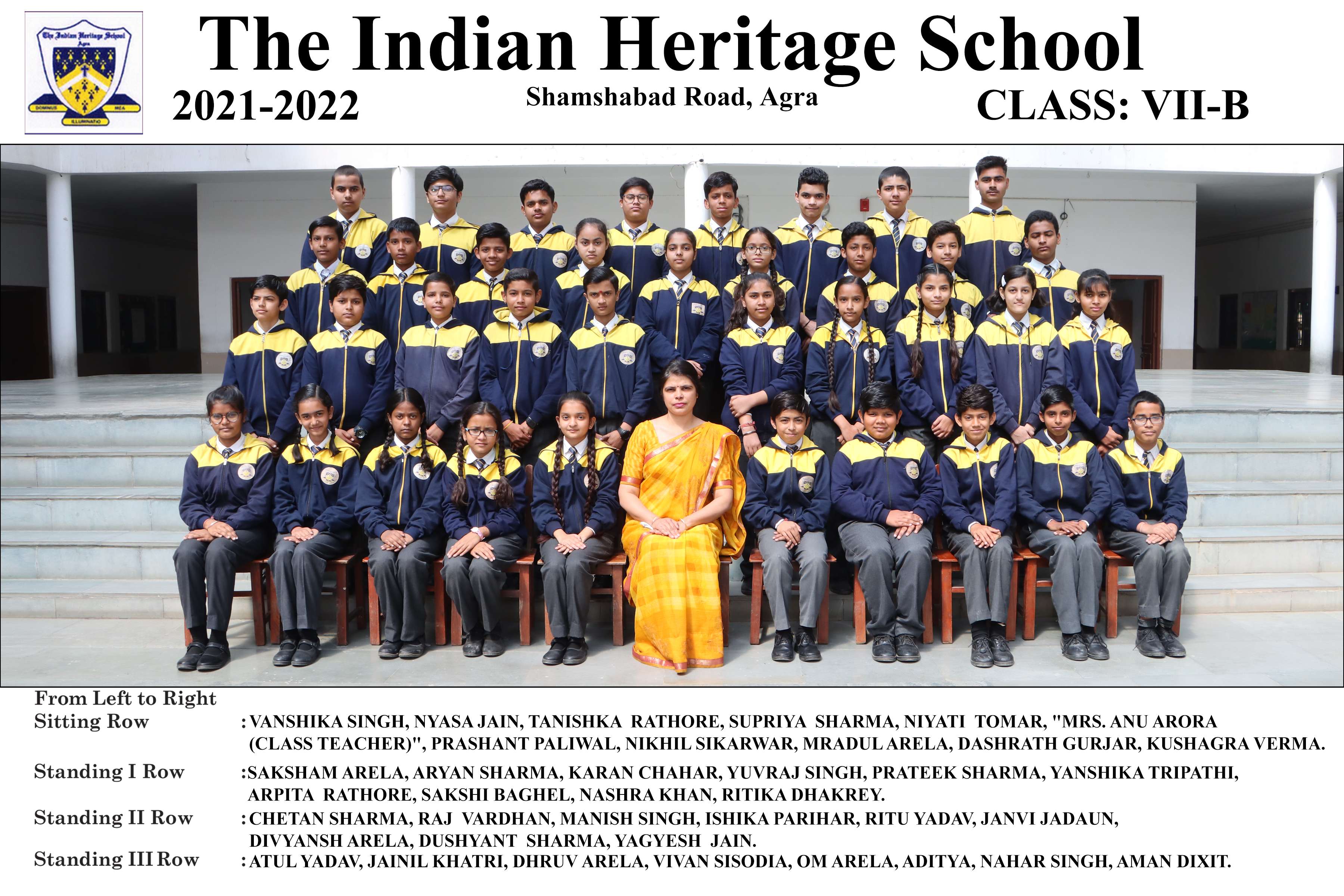 Classes Nursery to XII.